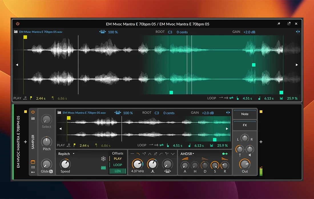 Bitwig Studio screenshot 3
